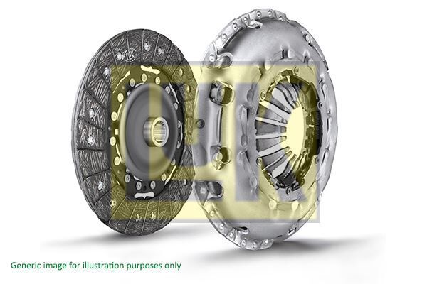 DEBRİYAJ SETİ BASKI DİSK CRAFTER 2.5TDI 163 PS 06> BJM-CECB (626303909) - OEM 076141015C