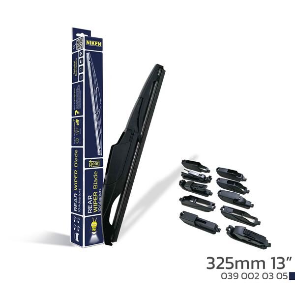 NIKEN 325mm 13 10 APARATLI ARKA SİLECEK SÜPÜRGESİ