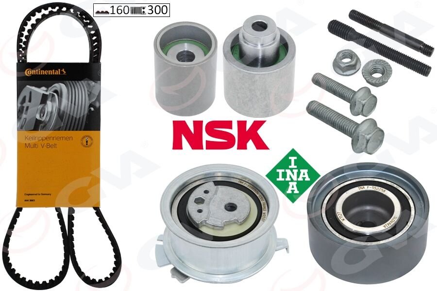 TRİGER SETİ AUDI A4-A5-A6-PASSAT-TIGUAN-SUPERB 2.0 TDI 10> CBAA-CBAB-CBBB-CBAC-CAGA-CAHA