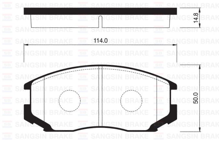 ÖN FREN BALATA DAIHATSU TERIOS 1.3L HCEJ K3-VE J100. J102 97-05