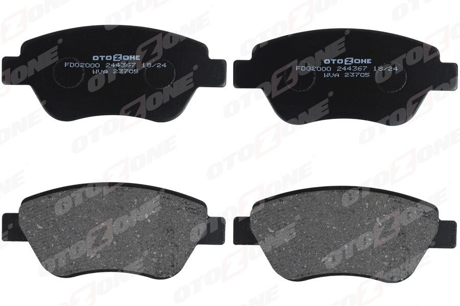 FREN BALATASI ÖN CIVIC 1.6 ie SR-VTI 94>05 GDB1183 GDB3375