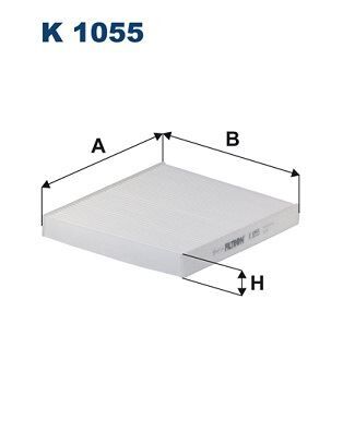 POLEN FİLTRESİ ASTRA F-G-H-ZAFIRA 1.2i 16V-1.8i-1.6i-1.4-1.4 16V-1.6-1.8-2.0 16V K1055