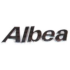BAGAJ YAZI FIAT ALBEA AYRIK TİP-KROME  46843576