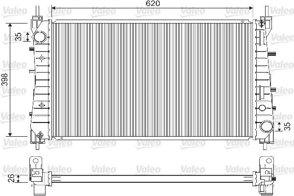 MOTOR SU RADYATORU LAND ROVER DEFENDER L316 L317 DT244 DT224 07>16  PCC000670