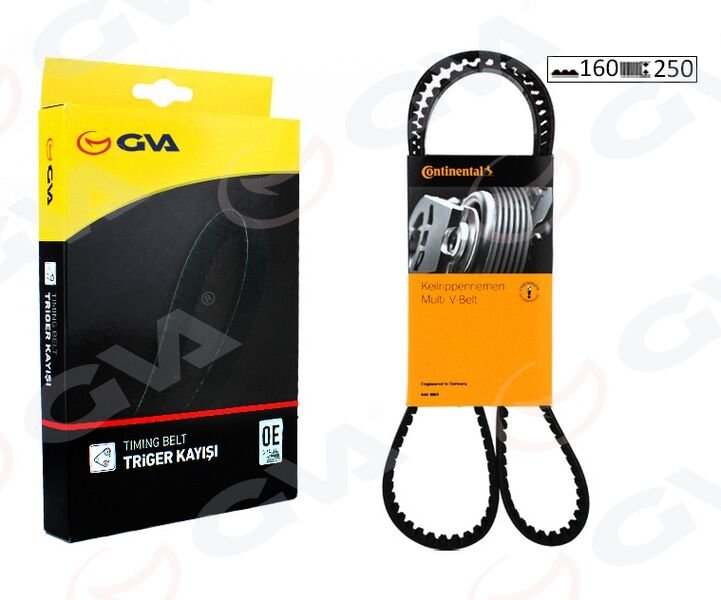 TRİGER KAYIŞI 160x250 VW TRANSPORTER T5 2.0TDI 09 > CAAA /CAAB /CAAC  03L109119C-03L109119G