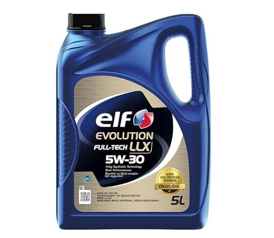 MOTOR YAĞI ELF EVOLUTION FULL-TECH LLX 5W30 3B 5 LİTRE VOLKSWAGEN 504.507 ONAYLI