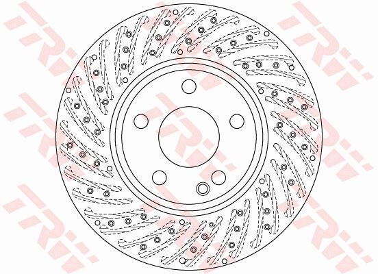 BALATA FISI MERCEDES W204 C218 C219 W211 W212 W463 W166 C167 C292 W221 W222 R230 R197 CIFT  A1715400617