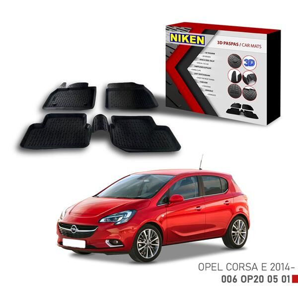 3D PASPAS OPEL CORSA E 2014-