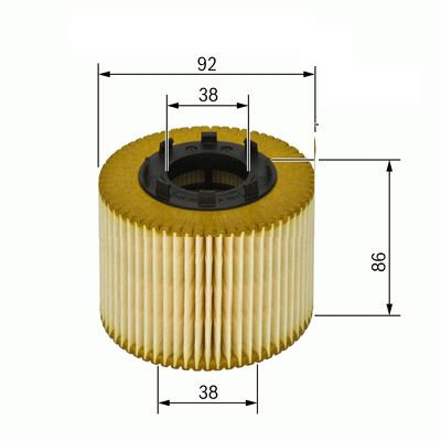 YAĞ FİLTRESİ MASTER II-III-MOVANO 00- TRAFIC II 03- -LGN II 01- -VIVARO 03- 2.2DTI-2.2DCI-2.5DCI
