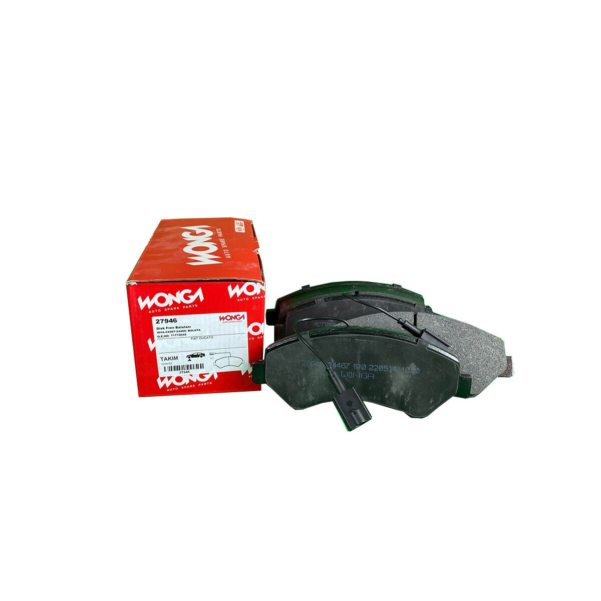 FREN BALATASI ÖN FİŞLİ BOXER-JUMPER 2.2 HDI 06> 3.0 HDI 11> Sac-Aksesuar Seti-Shim-INDIKATOR FİŞLİ
