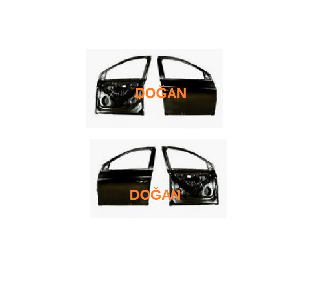 CHEVROLET - ARKA KAPI SOL AVEO 2011- - 95330582