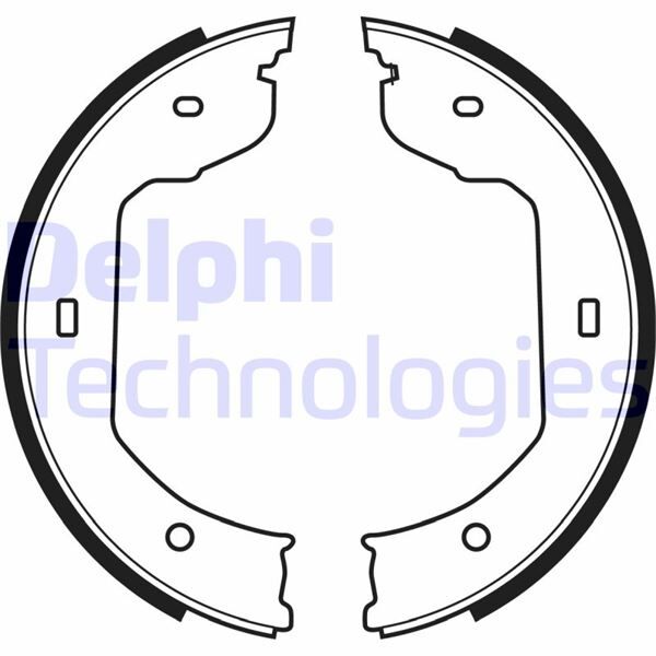 ÖN FREN AYNASI VOLVO S60 00-10 S80 98-06 V70 97-07 XC70 00-07 305x25x5DLx BÜYÜK TİP DELİKLİ -986478494-DF4053S  274170-274559-31262707-31262716