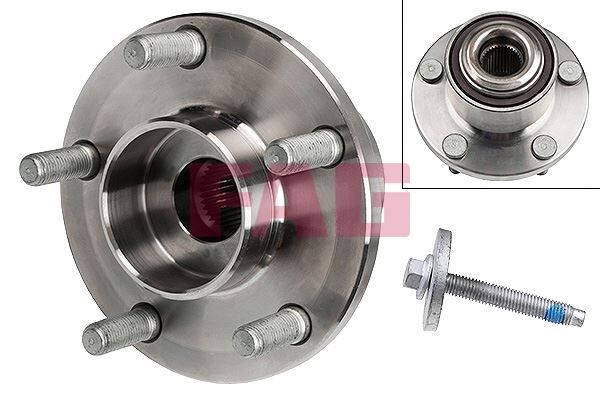ÖN TEKER PORYASI FOCUS II-C-MAXİ 03 11 VOLVO S40-C30-V50-C70 II -04 12 2471709  3M512C300CH-3M512C300CG-2472584