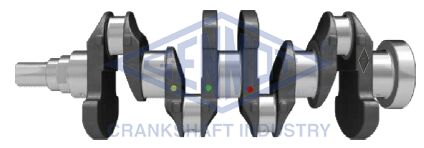 KRANK MİLİ HONDA CIVIC 1.6L D16V1 VTEC VTI 01-05 4 Balta dengeleme ağırlığı - Kasnak Çapı 28 mm  13310HM6G03