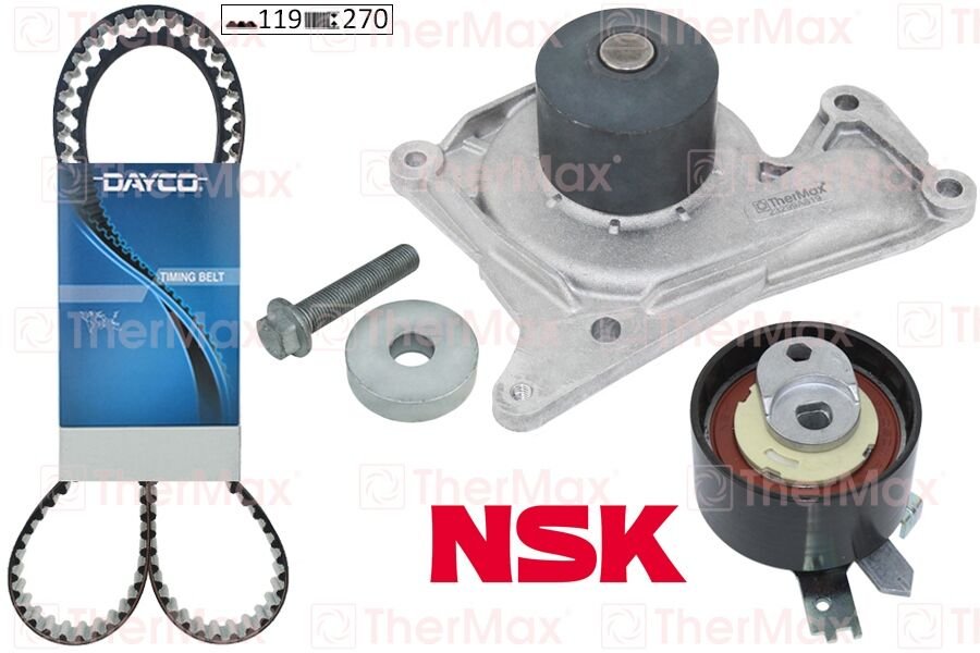 DEVİRDAİM SU POMPASI HYUNDAI ACCENT ADMIRE ERA 1.4L 1.5L 1.6L G4EE G4EB G4ED 01-10 / ELANTRA 01-> / GETZ 06-10 / MATRIX 01->/ KIA CERATO 04-> / RIO 05->