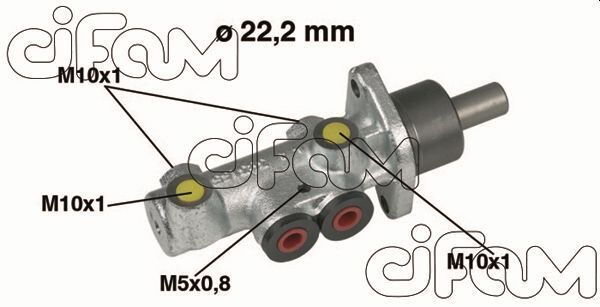 FREN ANA MERKEZİ FIAT DOBLO 01> 1.2 1.3 1.6 1.9D ABS SİZ 22mm