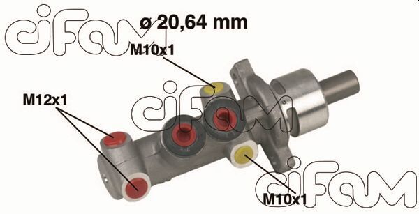 FREN ANA MERKEZİ RENAULT CLIO II 98> CLIO SYMBOL 00> SYMBOL II 08> 20.64 mm  7701205740