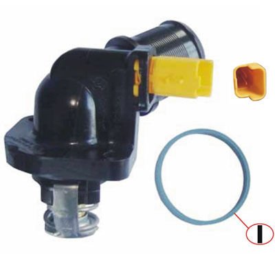 TERMOSTAT 206+ 1.4İ 10> 207 1.4-1.4 16V 06> C3 II 1.4-1.6 03>  TU3AE5