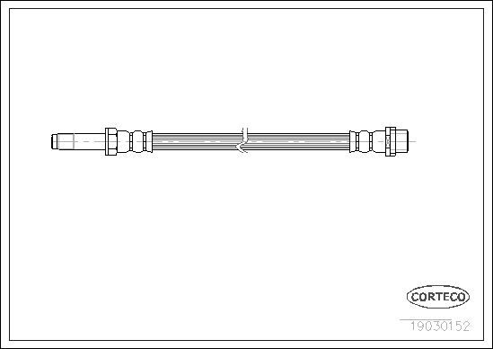 FREN HORTUMU ON MERCEDES SPRINTER B903 B904 95>06  A9014289135