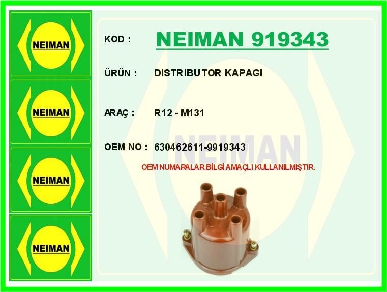 DISTRIBUTOR KAPAGI R12 - M131