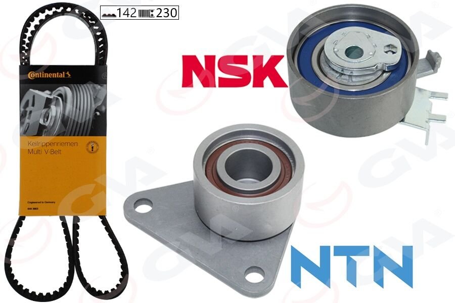 EKSANTRİK GERGİ KİTİ 142x230 LAGUNA 2.0 16V 95-01 -SAFRANE II 2.0 96-00 -VOLVO S40 99-04 K015509XS  7438610040-7701471520-8610040