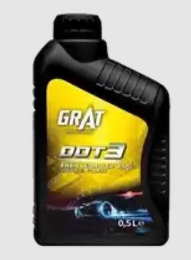 GRAT FREN HİDROLİĞİ - (DOT 3) (500ML) - OEM DOT3 HİDROLİK
