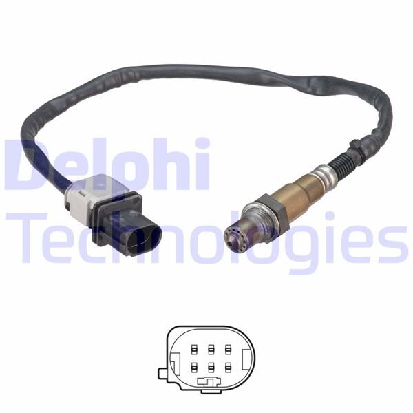 OKSİJEN SENSÖRÜ VOLVO S60 II 15>18 D4 V60 I 15>18 D5 Hybrid AWD V70 III 15>18 D3-D4 XC60 I 08>17 XC70 II 07>XC70 II 13>  31422092