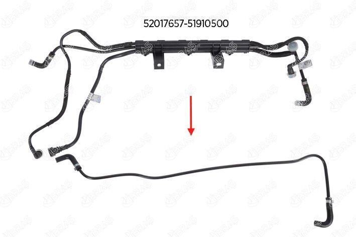 YAKIT BORUSU DOBLO MPV - DİZEL 1.3 D MULTİJET 2010-->  51910500-52017657