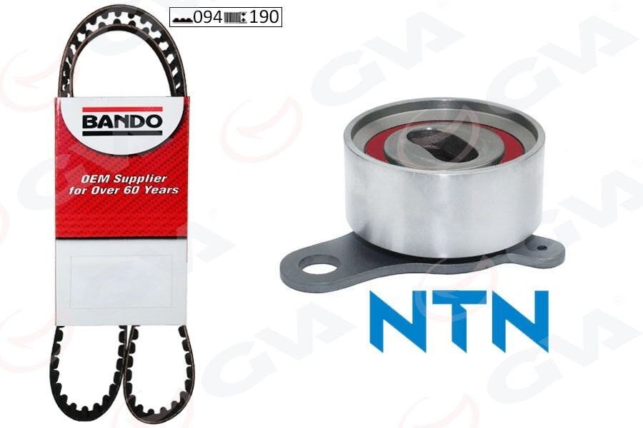 TRİGER KAYIŞ SETİ EKSANTRİK SETİ TOYOTA COROLLA 1.6L 4A-F karbüratörlü AE92 88-92 1 KAYIŞ 1 RULMAN 94x190  1356815042-1356819135-1350501010