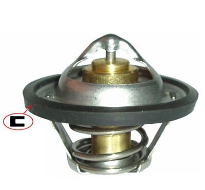TERMOSTAT ASTRA F CORSA B VECTRA A C12NZ-X12SZ-C14NZ-X14SZ-14NV-X16SZ-16SV 92>00 (92c) - OEM 90200836,1338052