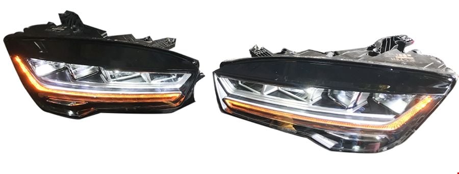 AUDİ - A7 2010- İÇİN 2014-LED FAR DÖNÜŞÜM SETİ - 4G8941034J / 4G8941033J
