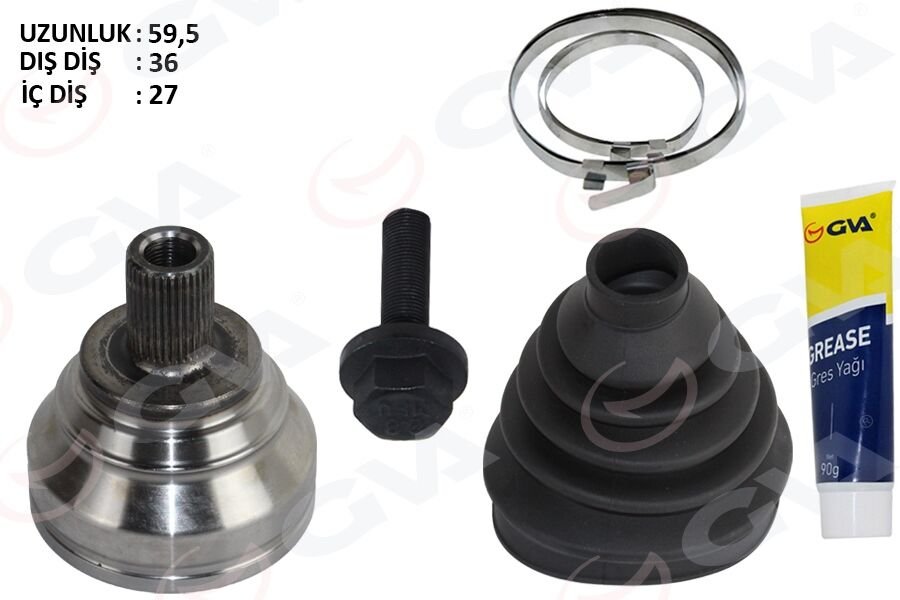 AKS KAFASI DIŞ CADDY-PASSAT-TIGUAN 2.0 TDİ 15- CUUF-DFSC-DFSF-CUUD-DFSD-CUUB-DFSB-CUUE-DFSE 2.0 TDİ