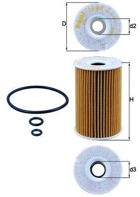 YAĞ FİLTRESİ MERCEDES M104 W202 C208 W124 W163 W140