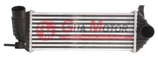 TURBO RADYATÖRÜ INTERCOOLER RENAULT KANGO 1.5DCI 2010> 90-103-110BG 385x143x64 KELEPÇE SIKMALI  8200427469-8200382109