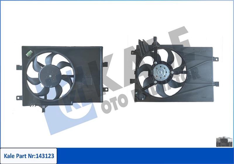 FAN GRUBU DAVLUMBAZLI FIAT PALIO-ALBEA 1.2 8V 16V 98<09 MT KLİMALI FAN MOTORU DAVLUMBAZLI