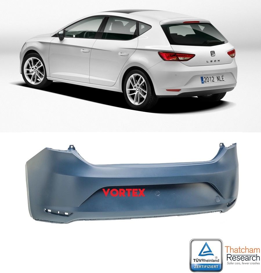 SEAT - ARKA TAMPON ( SENSÖRSÜZ ) LEON 2013- - 5F0807421GRU