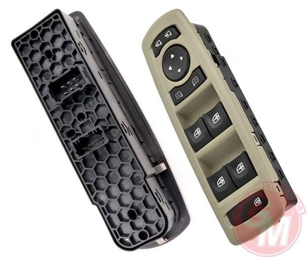 CAM AÇMA ANAHTARI KUMANDA GRUBU BEJ RENAULT FLUENCE DÖRTLÜ MERKEZİ KİLİT DÜĞMELİ AYNA AYARLI C İFT SOKET