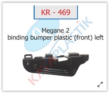 ÖN TAMPON BAĞLANTI AYAĞI SOL DACIA DOKKER-LODGY  622232662R