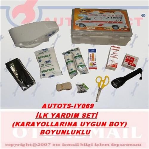 İLK YARDIM SETİ KARAYOLLARINA UYGUN BOY BOYUNLUKLU HIRDAVAT  GZD111113