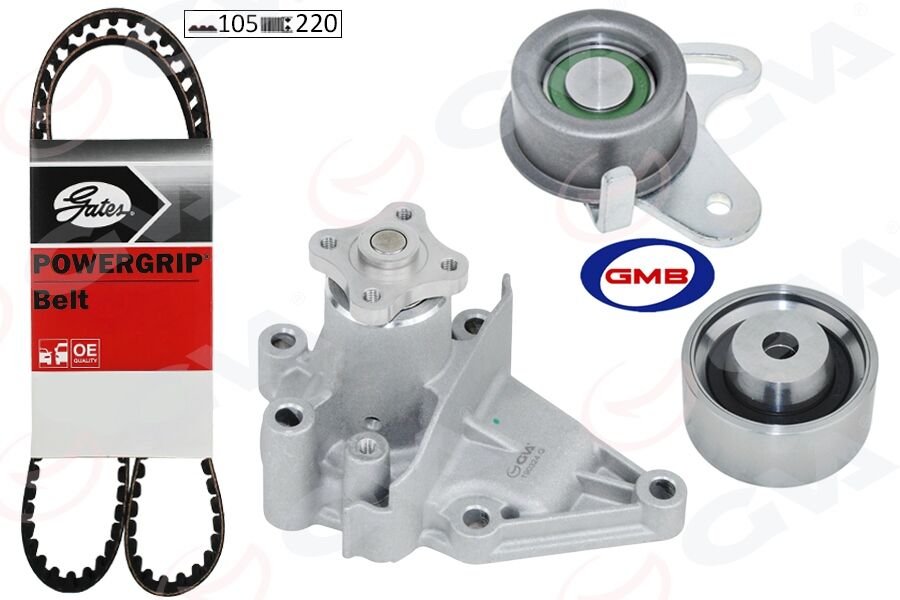 DEVİRDAİM EKSANTRİK GERGİ KİTİ HYUNDAI ACCENT ADMIRE 1.5L G4EB 01-> ERA 1.4L 1.6L G4ED G4EE 01-10 / GETZ 1.4L 06-10 / MATRIX. ELANTRA 1.6L 01-06 / KIA RIO 1.4L 1.6L 06-10 / CERATO 1.6L 04-07