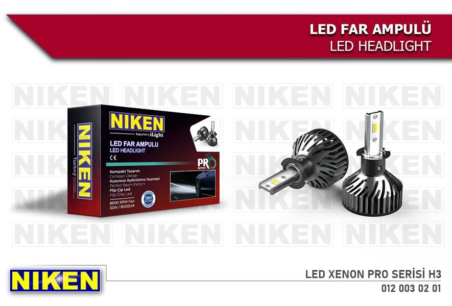 NIKEN 9008 H13 60W/55W HALOJEN AMPUL P26.4t 12V