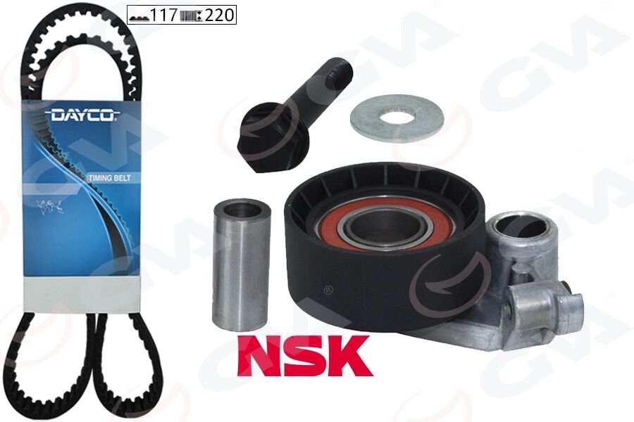 TRİGER SETİ FIESTA 95> 1.25i 1.4i 16V 117 DİŞ