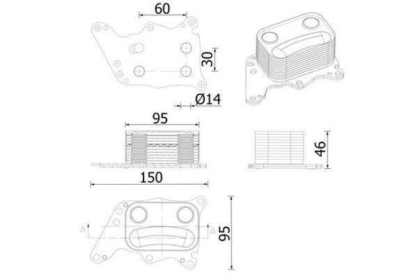 KLİMA RADYATÖRÜ KONDENSER BERLINGO 06>XSARA 04>PARTNER 06>1.6 HDI