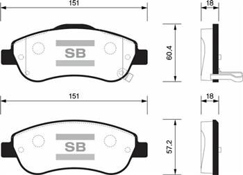 ÖN FREN BALATA HONDA CR-V 1.6L N16A2 RE6 İ-DTEC dizel 4x2 13-> / 2.0L R20 benzinli otomatik vites RE5 07-15