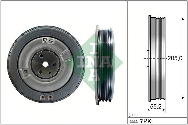 KRANK KASNAGI VOLVO S60 III 20> S90 II 20>V60 II 20>XC40 19> XC60 II 19> XC90 II 19>-B4-B5-B6 Mild-Hybrid
