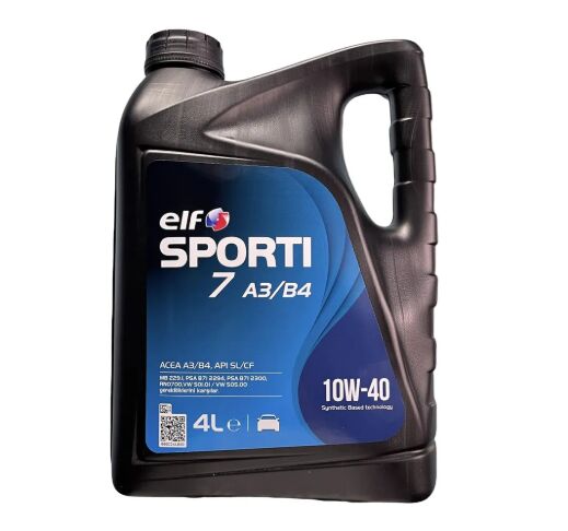 MOTOR YAĞI ELF SPORTI 7 A3/B4 10W40 3B 4 LİTRE