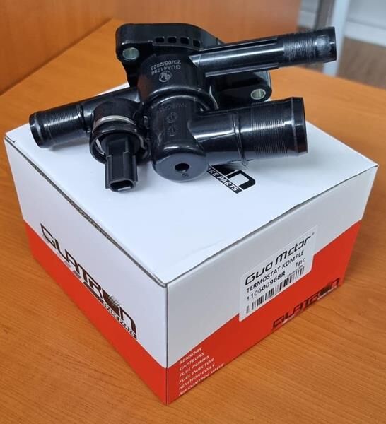 TERMOSTAT KOMPLE RENAULT CLIO SEYMBOL LOGAN SANDERO B4D 1.0 MOTOR 89  110600968R-1106000Q1F