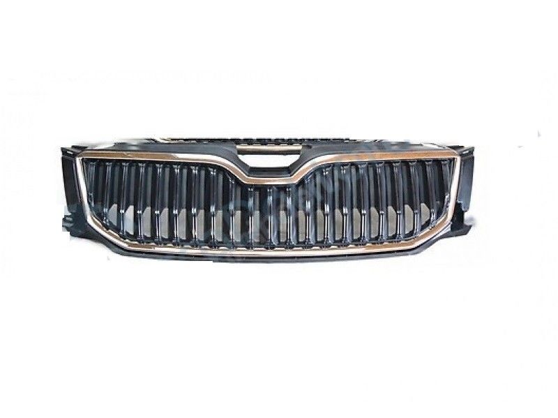 SKODA - ÖN PANJUR (KOMPLE) SİYAH OCTAVİA 2013- - 5E0853651
