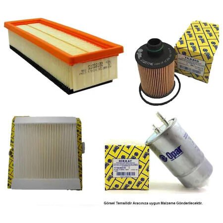 HAVA FİLTRESİ FIORINO 1.3 MTJ 16V 95HP 2010 > BIPPER-NEMO 1.3 HDİ 16V 75HP 2010 > Euro5