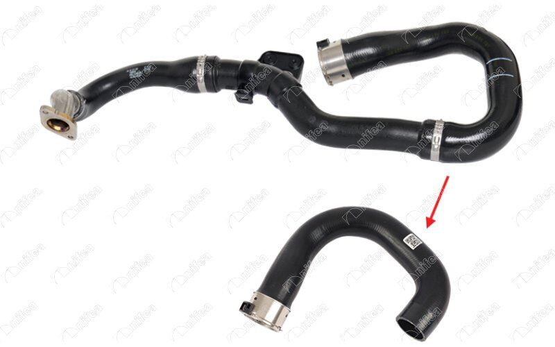 TURBO GİRİŞ BÜYÜK PARÇA HORTUMU OPEL CORSA D 1.3 DTJ 07>